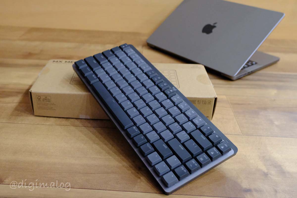 レビュー】ロジクール メカニカルキーボードMX MECHANICAL MINIがMacに