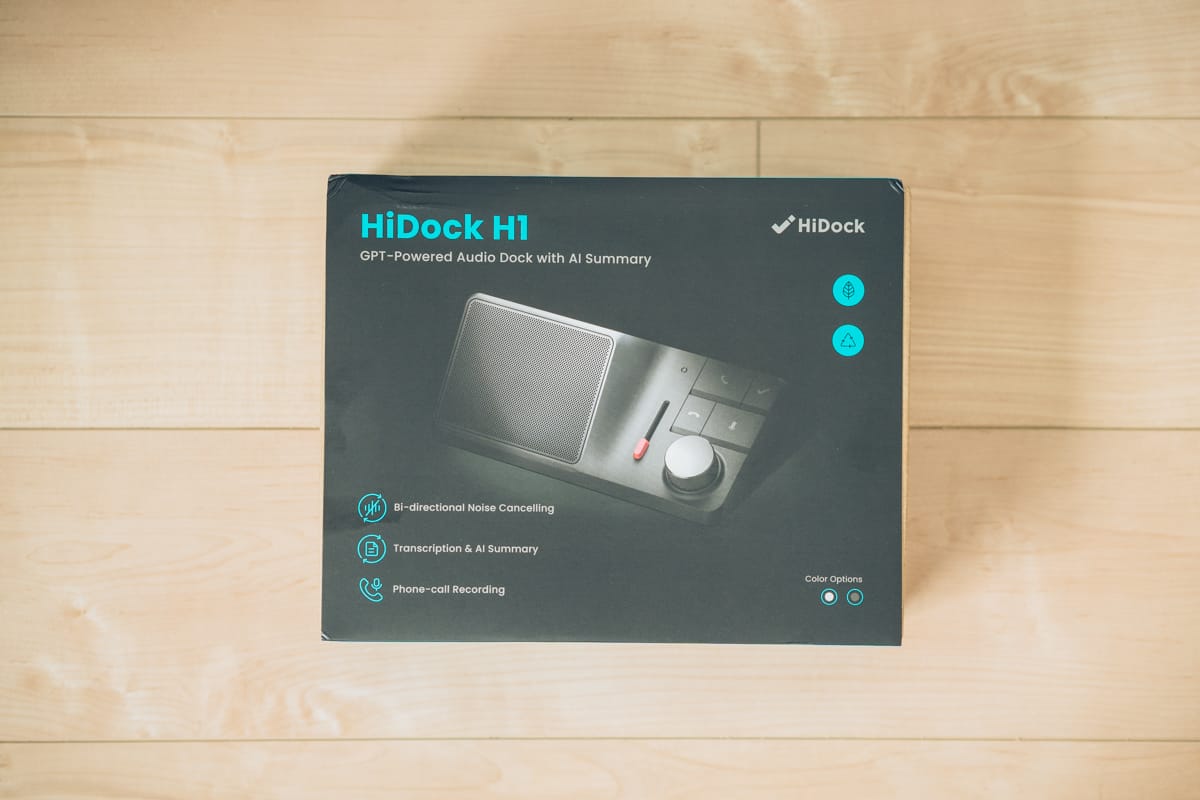 HiDock H1 レビュー！ChatGPT連携もできる多機能ドッキング