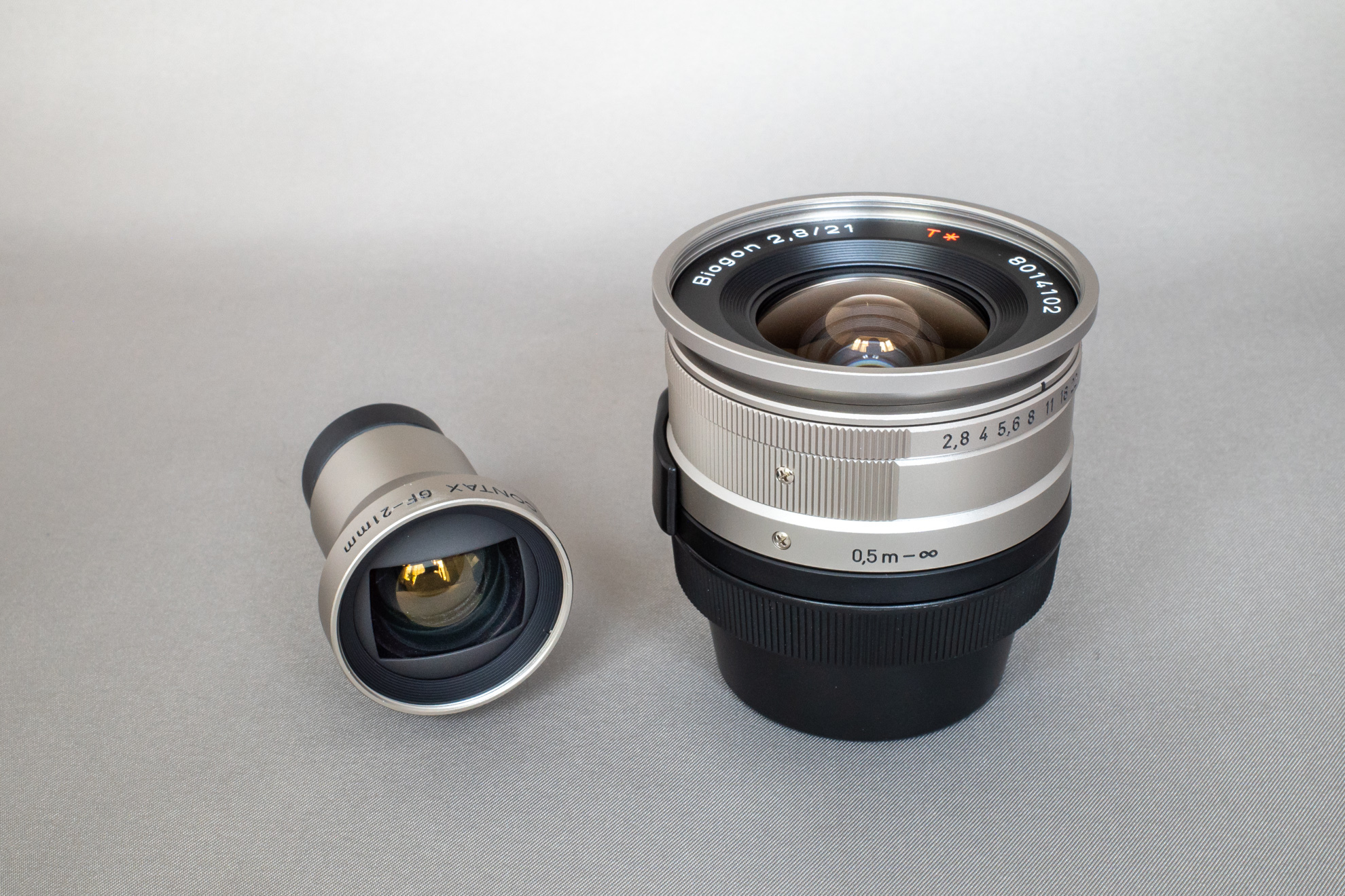 CONTAX Biogon T*21mm F2.8 (G) ◇レビュー外観編◇ | デジタル試しうち