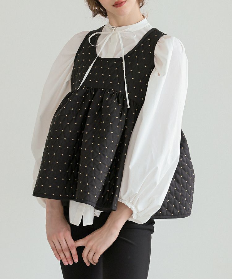 2wayスカラップベンチコート[C]