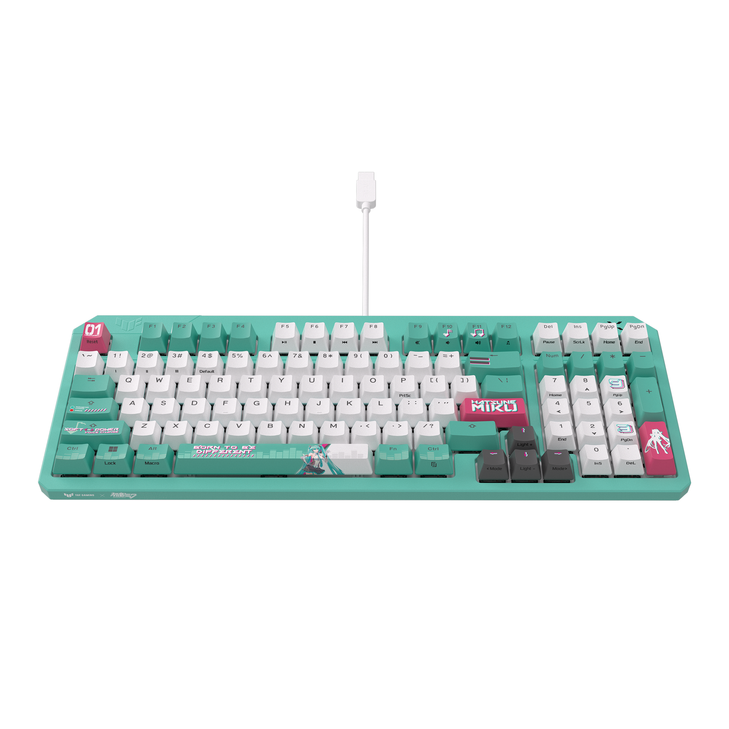 ASUS TUF Gaming K3 Gen II Hatsune Miku Edition｜Keyboards｜ASUS USA