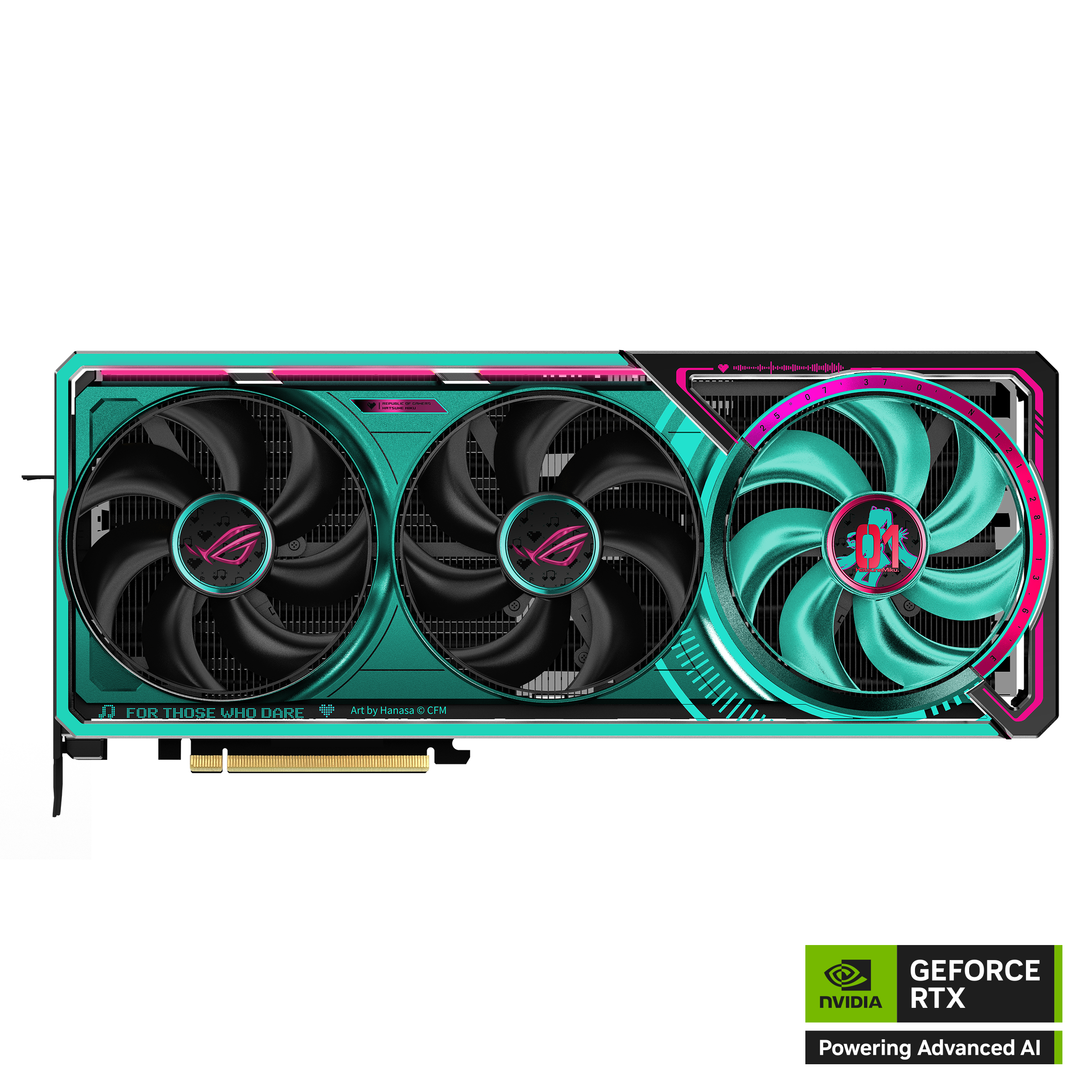 ROG Astral GeForce RTX™ 5080 16GB GDDR7 OC HATSUNE MIKU EDITION