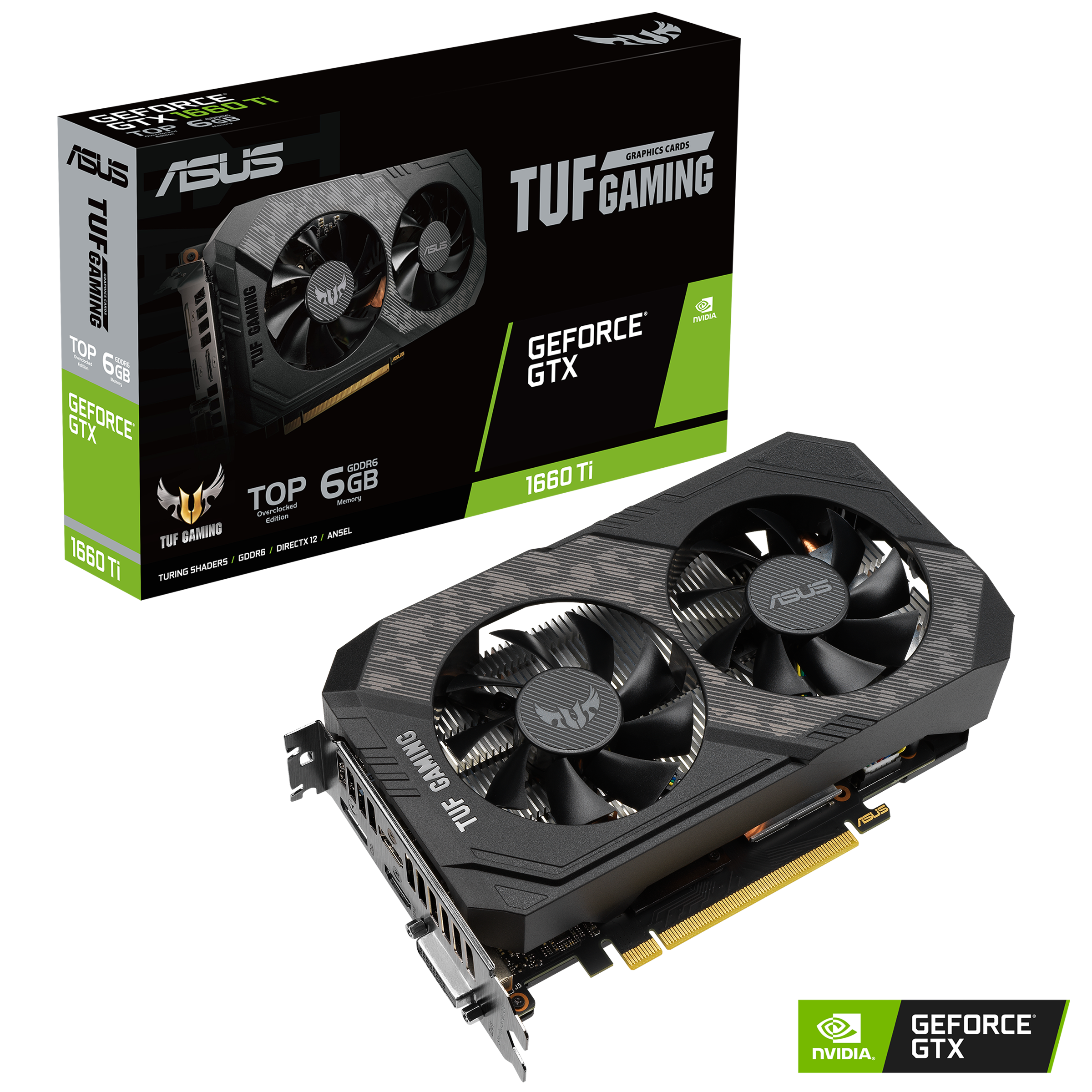 TUF-GTX1660TI-T6G-EVO-GAMING｜Graphics Cards｜ASUS USA