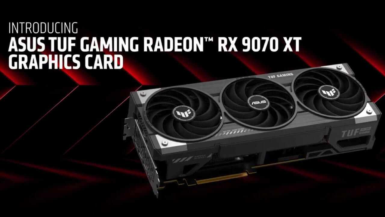 ASUS TUF Gaming Radeon RX 9070 XT OC Edition