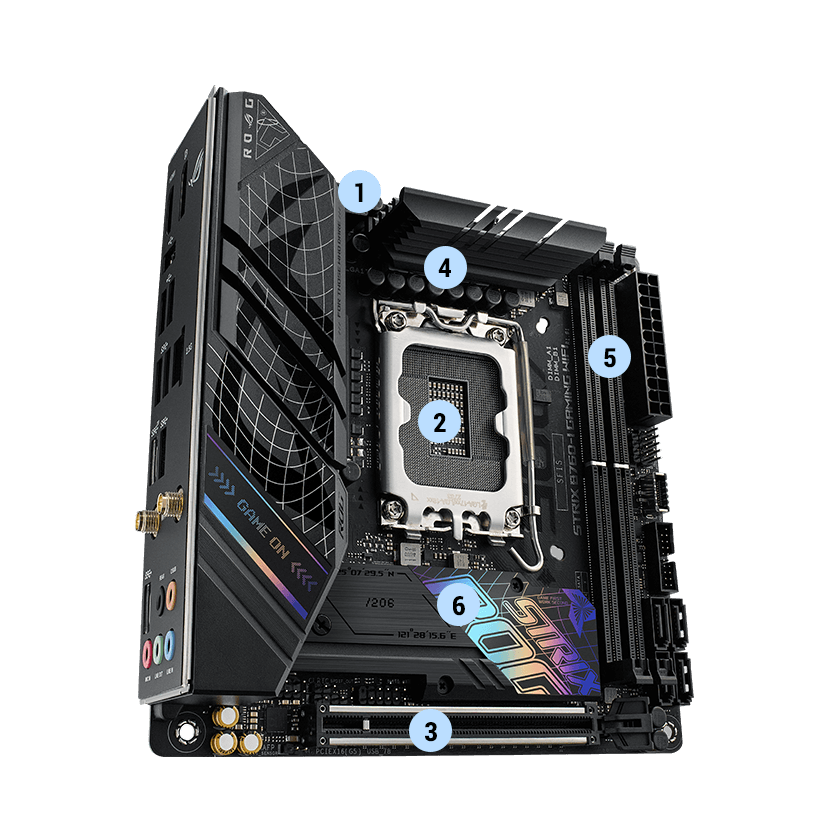 ROG STRIX B760-I GAMING WIFI | ROG Strix | Gaming Motherboards