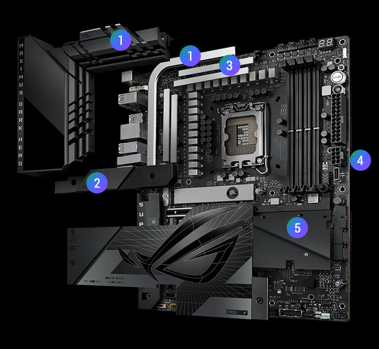 ROG MAXIMUS Z790 DARK HERO | ROG Maximus | Gaming マザーボード