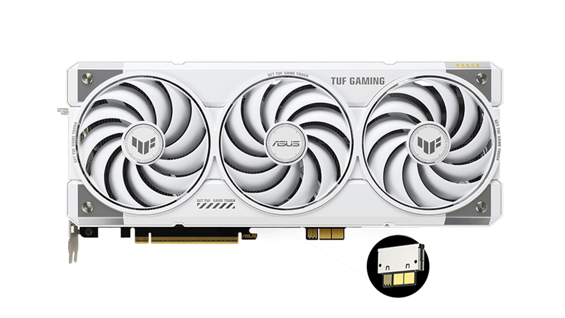 ASUS TUF Gaming GeForce RTX™ 5070 Ti BTF White OC Edition