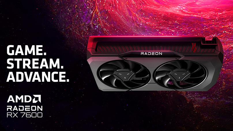 ASUS Dual Radeon™ RX 7600 OC Edition 8GB GDDR6 | Graphics Card