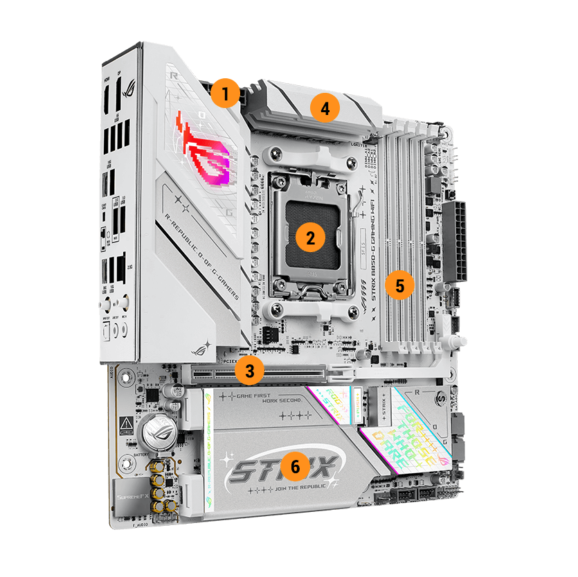 ROG STRIX B850-G GAMING WIFI | ROG Strix | Gaming マザーボード