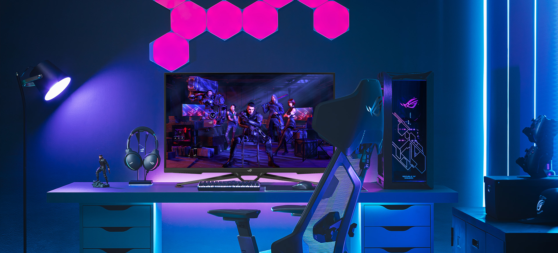 ROG Swift PG38UQ | 34 インチ超え | Gaming 液晶ディスプレイ｜ROG