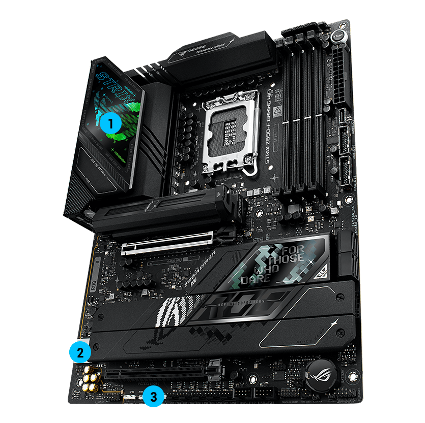 ROG STRIX Z890-F GAMING WIFI | ROG Strix | Gaming Motherboards