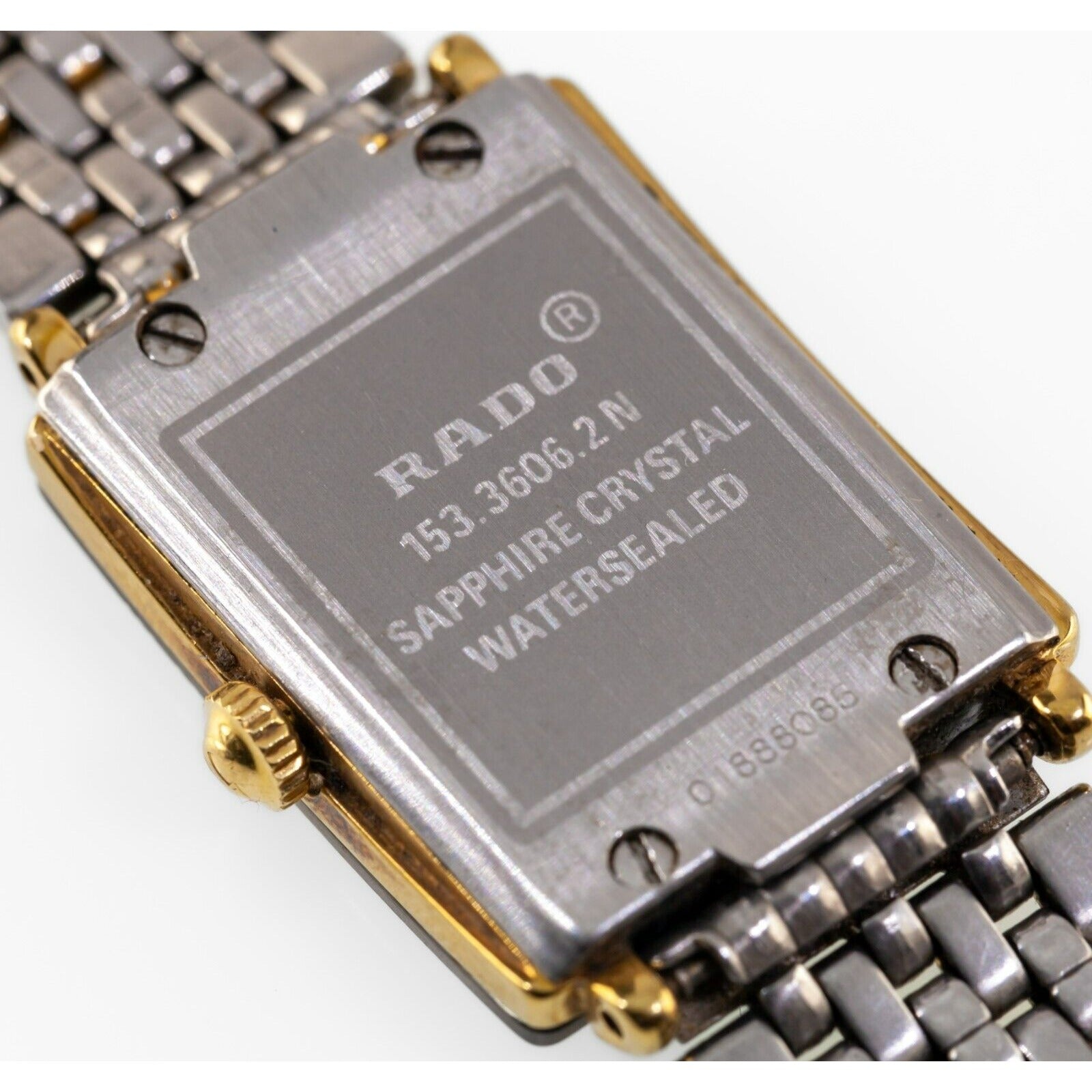 Rado Ladies Florence Two-Tone Quartz Dainty Watch 153.3606.2N