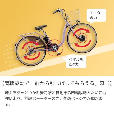 dショッピング |電動自転車 シティサイクル・ママチャリ BRIDGESTONE