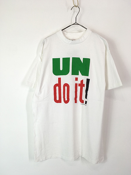 古着 90s USA製 7UP セブンアップ 「UN do it !」 ドリンク 企業 T