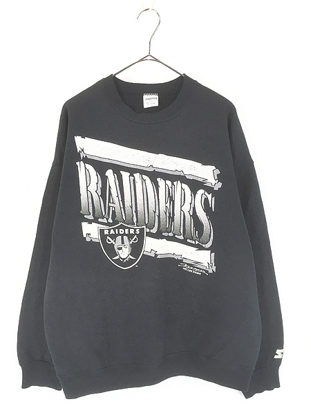 古着 90s USA製 STARTER Los Angeles Raiders レイダース スウェット