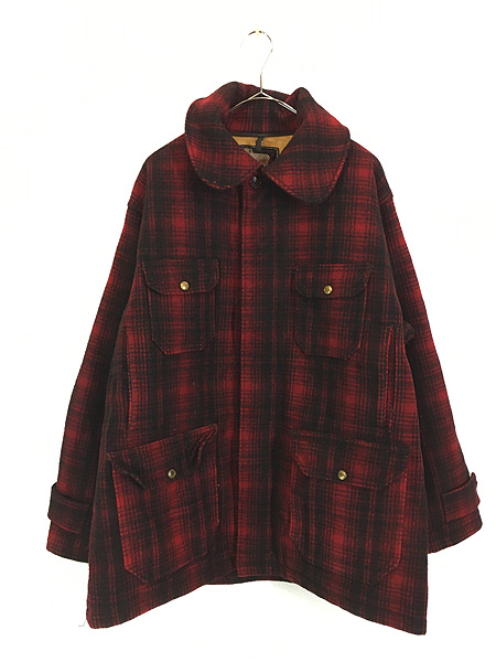 古着 50s WoolRich 名作 503 バッファロー チェック ヘビー ウール