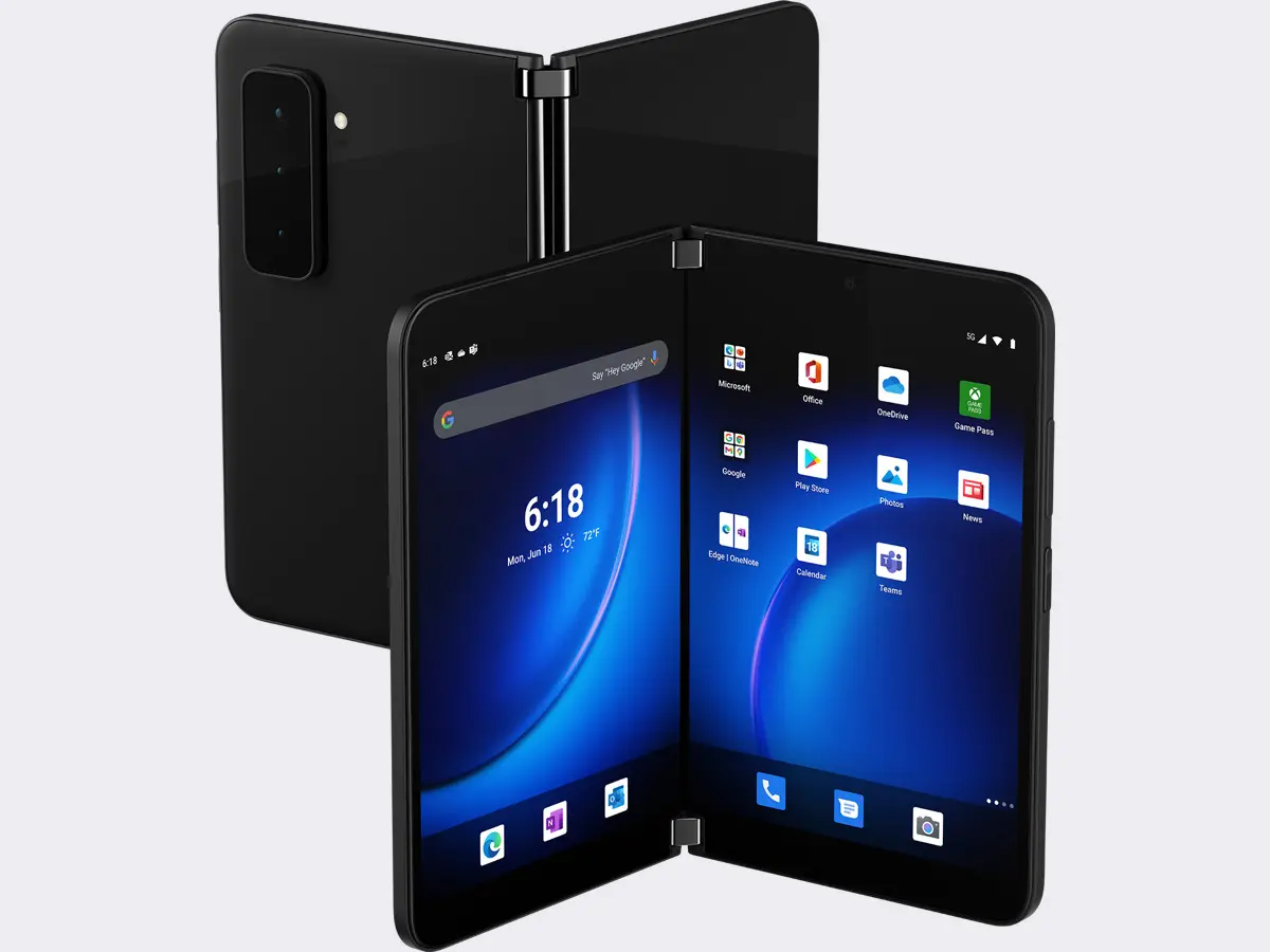 Microsoft、2画面スマホSurface Duo 2発表。日本では2022年初頭に発売