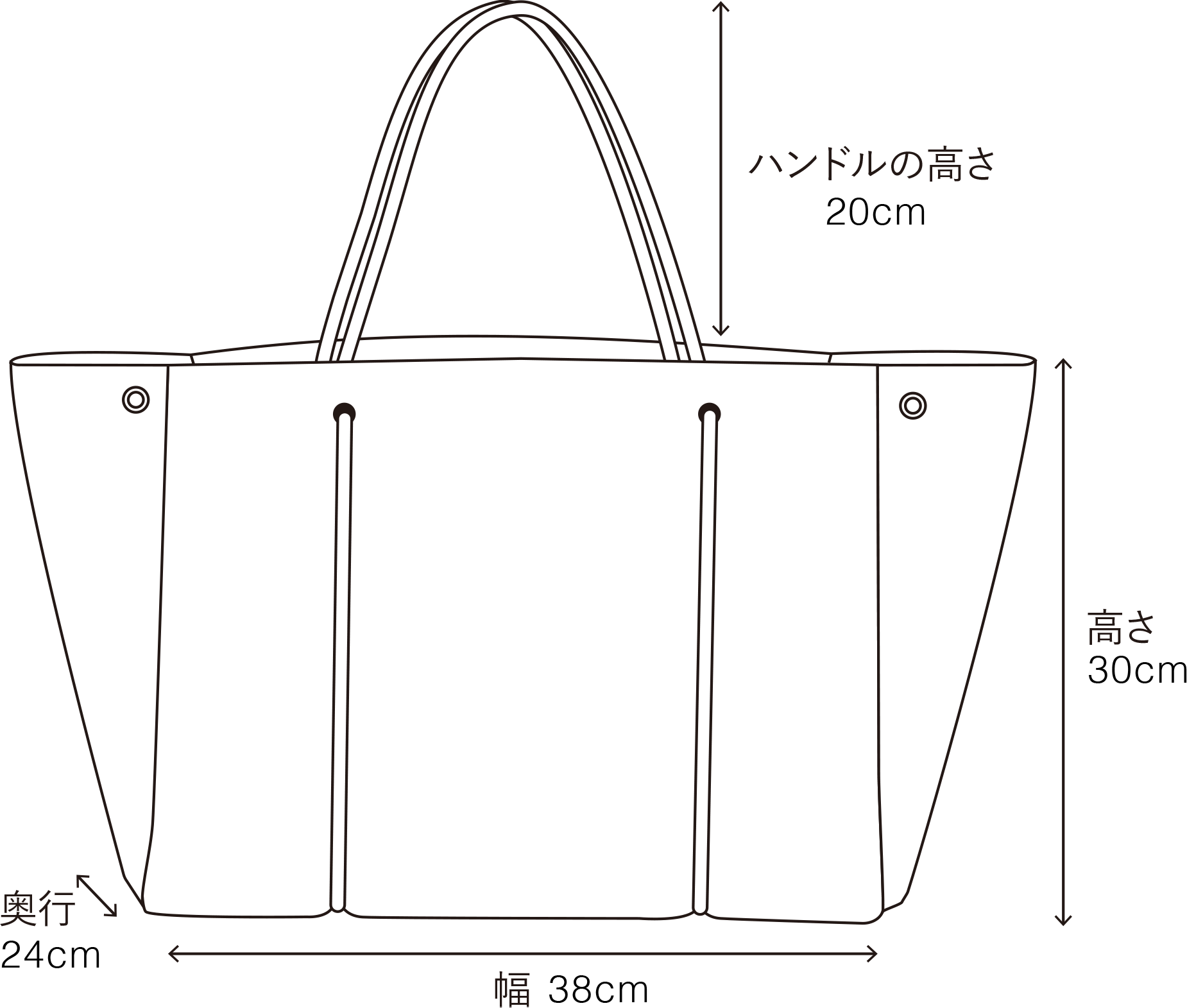 エスケープ トート ブラッシュ｜Totes｜STATE OF ESCAPE(ステートオブ