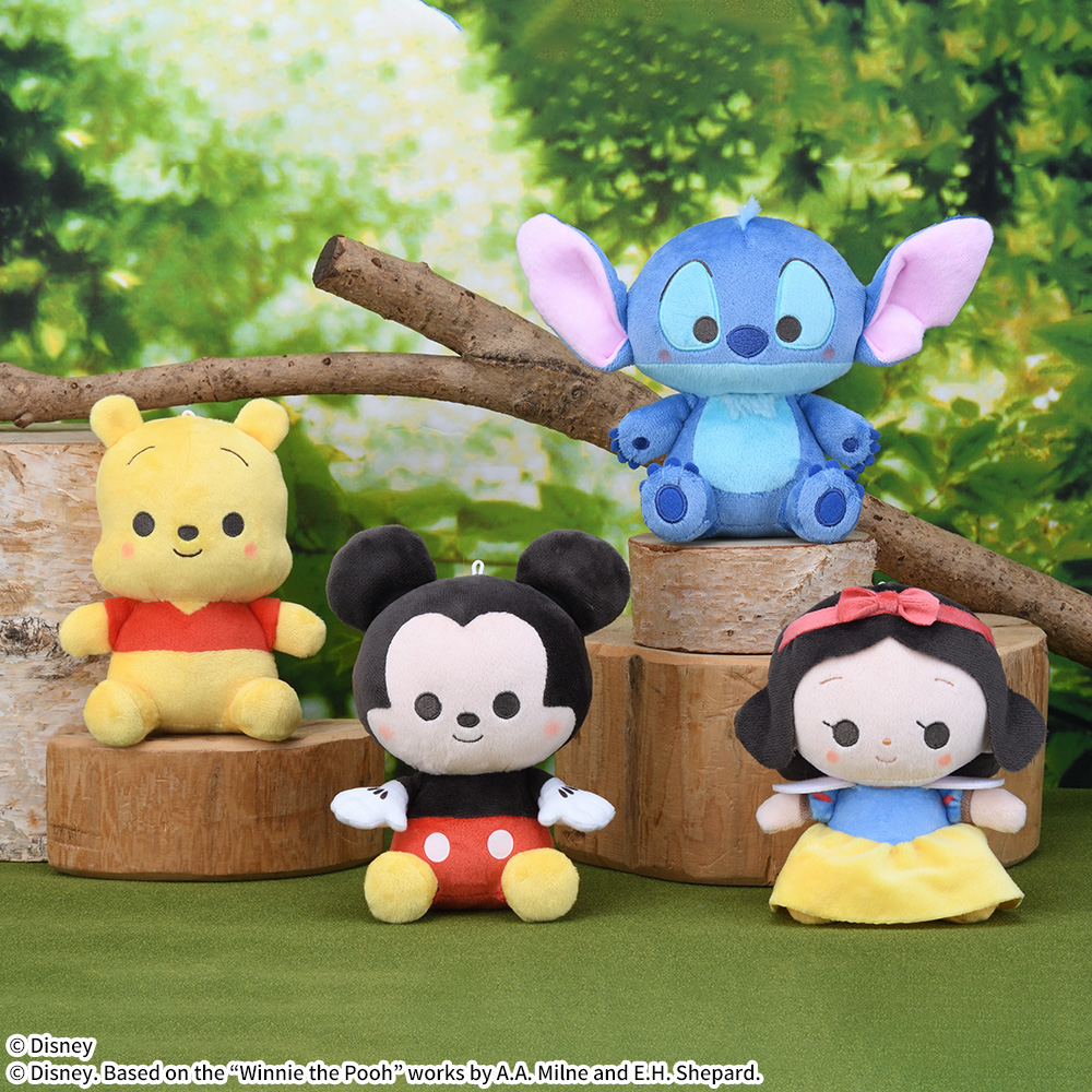 淡いカラーと素朴なデザイン！セガプライズ「ディズニーキャラクター