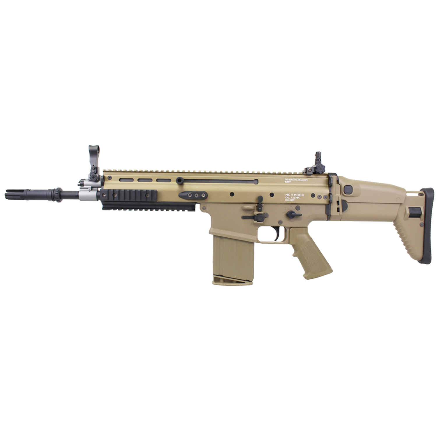 MK17 MOD0 SCAR Heavy 次世代電動ガン GUN&MILITARY ECHIGOYA / 次世代 SCAR-Heavy <Mk17 Mod.0> / FDE