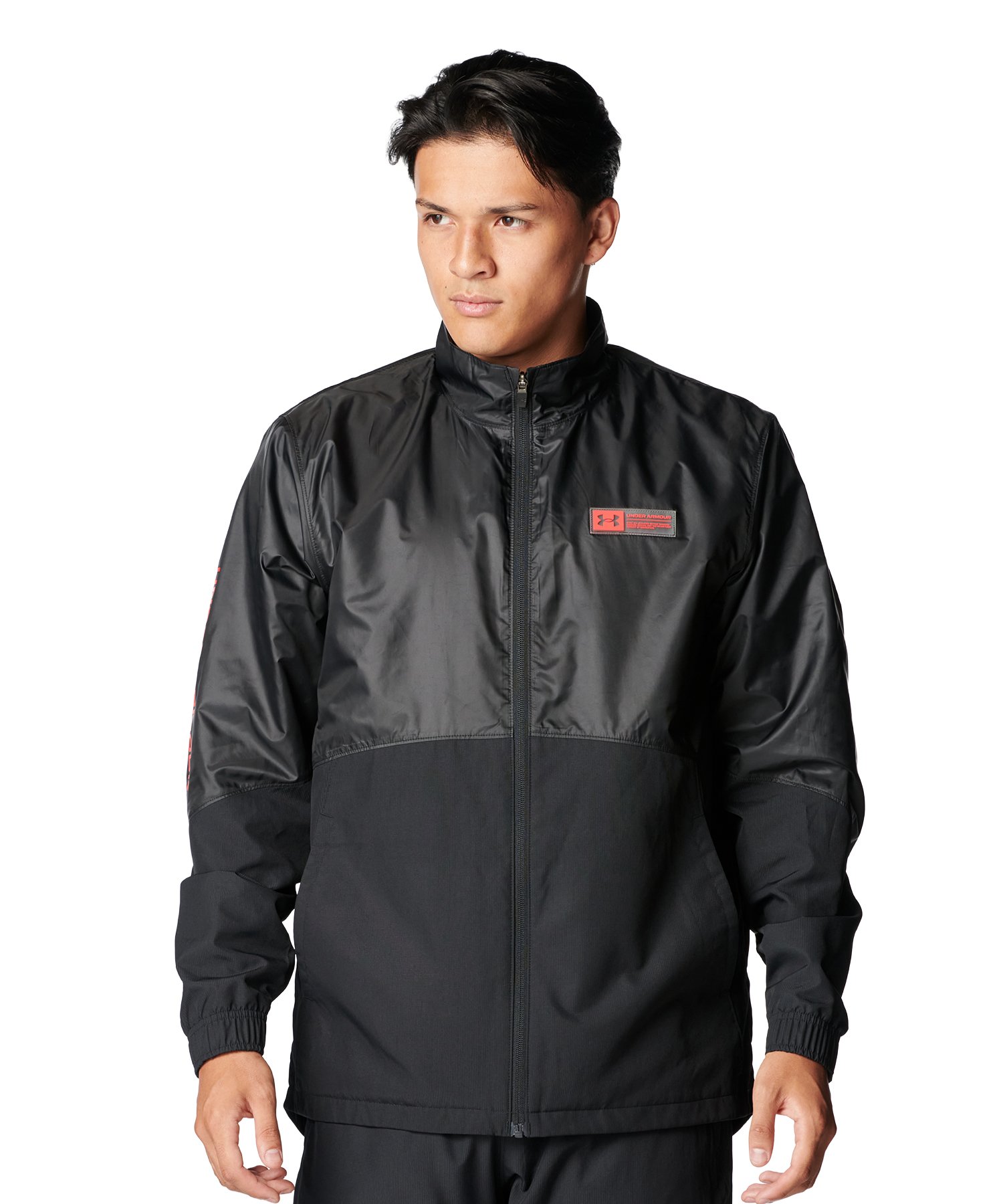 アンダーアーマー公式】 UAトリコット ラインド ウーブン ジャケット