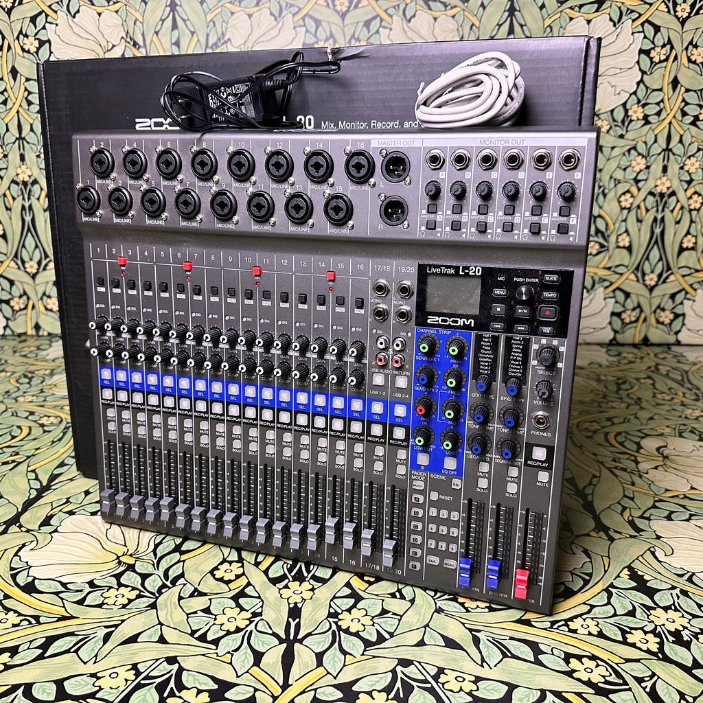 Zoom LiveTrak L-20 – eastside music supply
