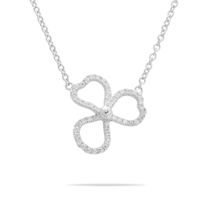 中古] ティファニー ペーパーフラワー ダイヤモンド オープンフラワー