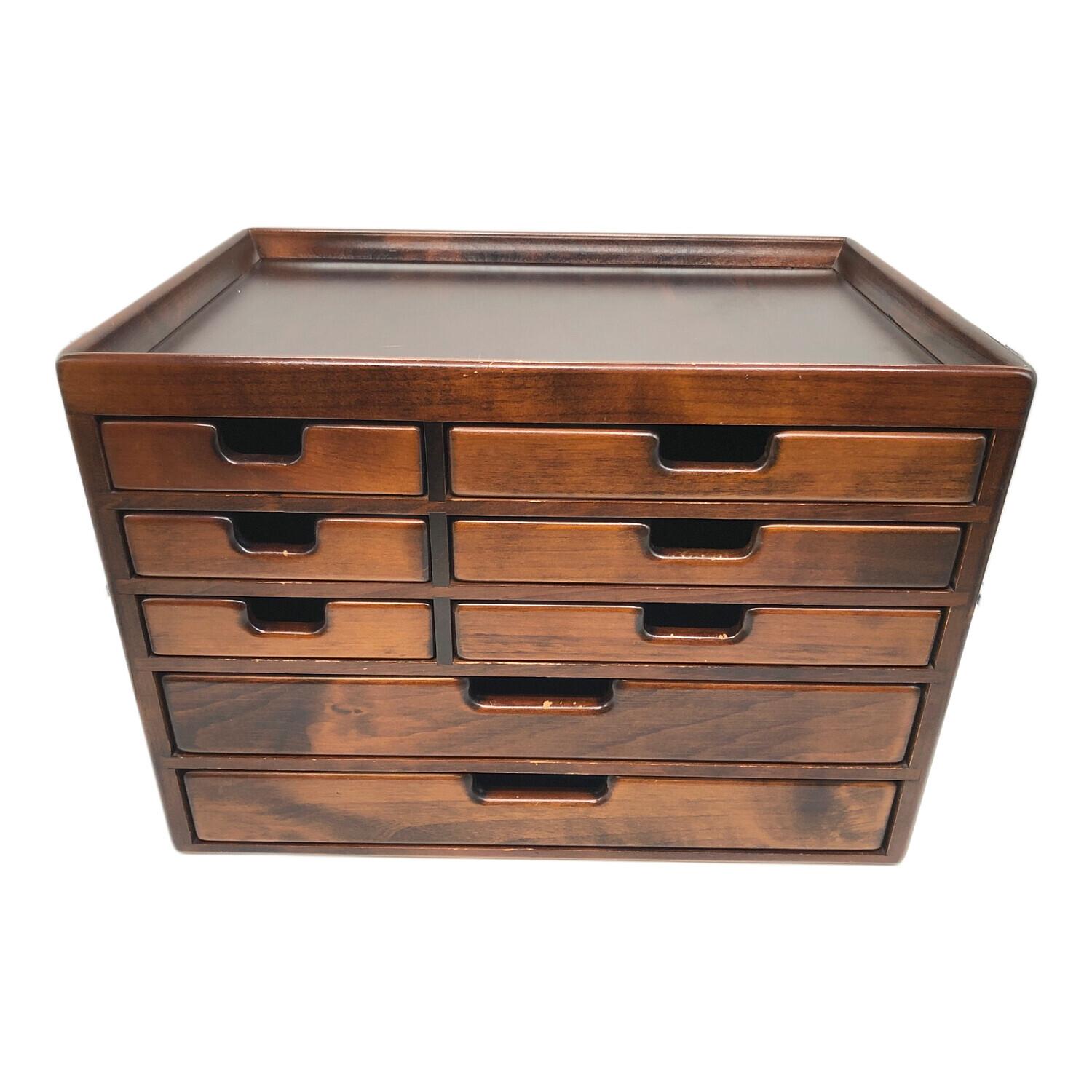 豊岡クラフト (トヨオカクラフト) 文具シェルフ ブラウン｜トレファク