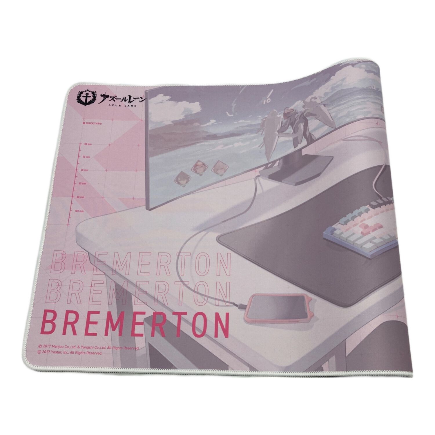 ゲーミングマウスパッド ブレマートン ふもコレ×アズールレーン