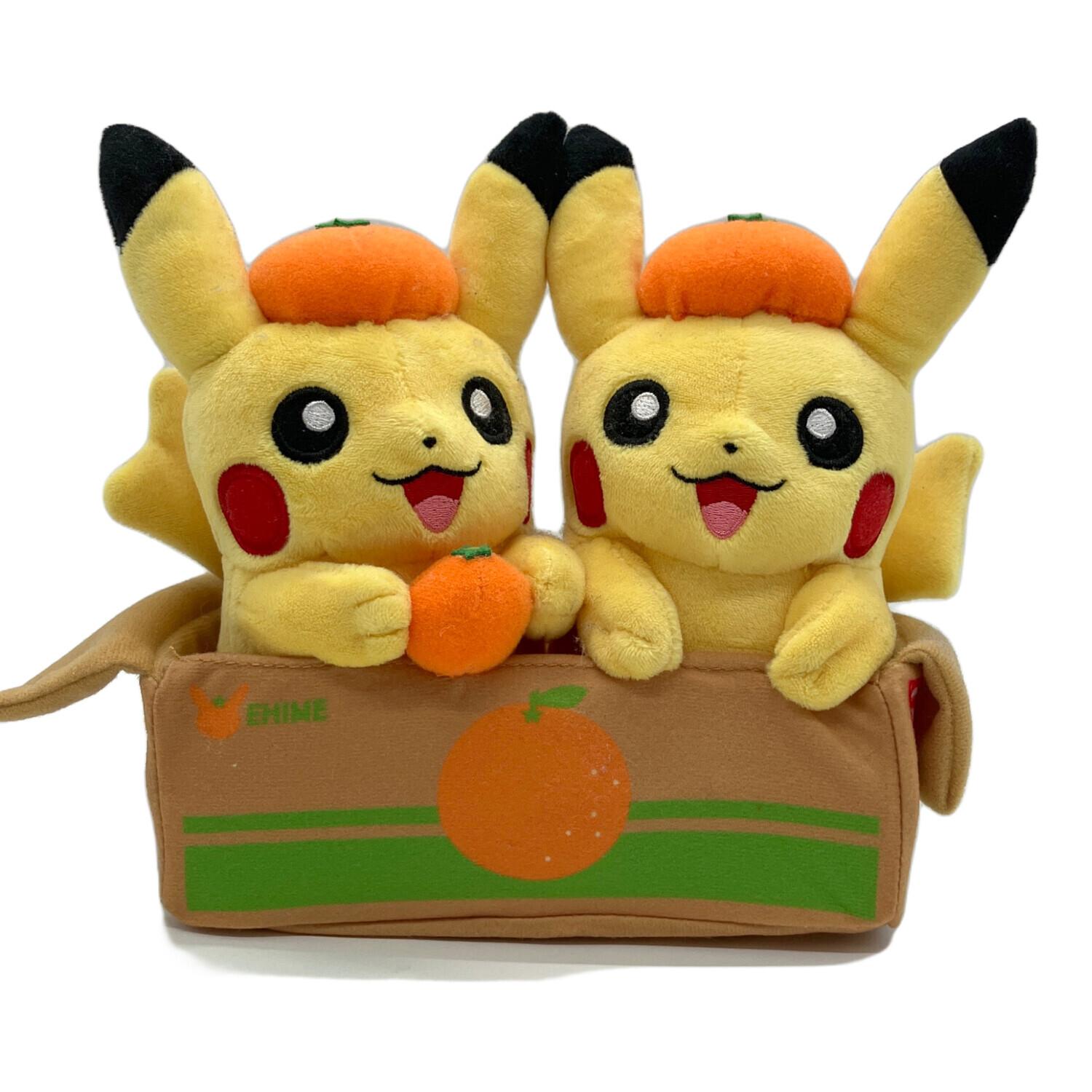 Pokemon Center (ポケモンセンター) ヌイグルミ タグ有 ペアピカチュウ