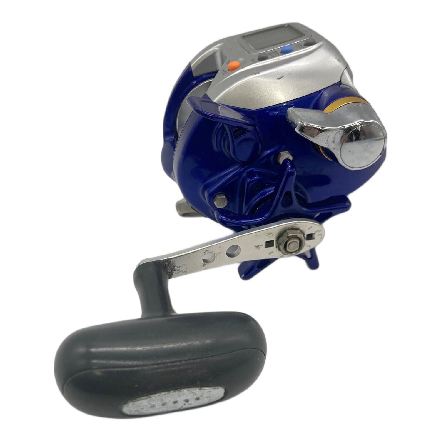 DAIWA (ダイワ) 電動リール ハンドルキャップ欠品・緑青サビ多数 動作