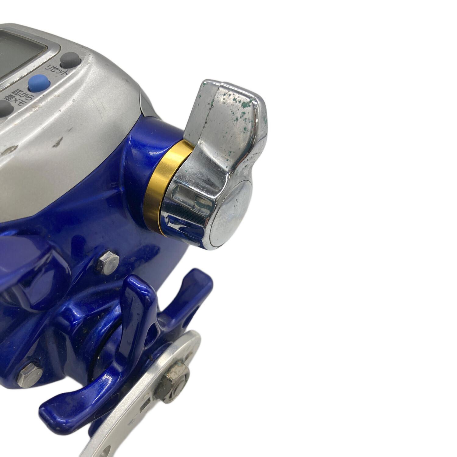DAIWA (ダイワ) 電動リール ハンドルキャップ欠品・緑青サビ多数 動作