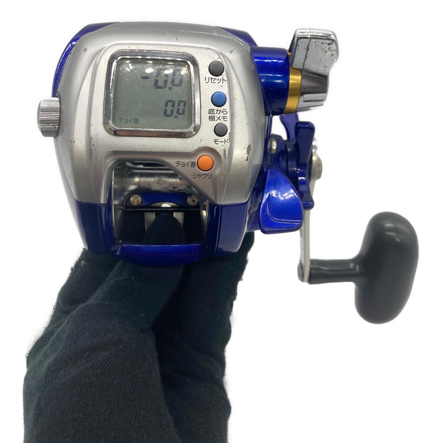 DAIWA (ダイワ) 電動リール ハンドルキャップ欠品・緑青サビ多数 動作