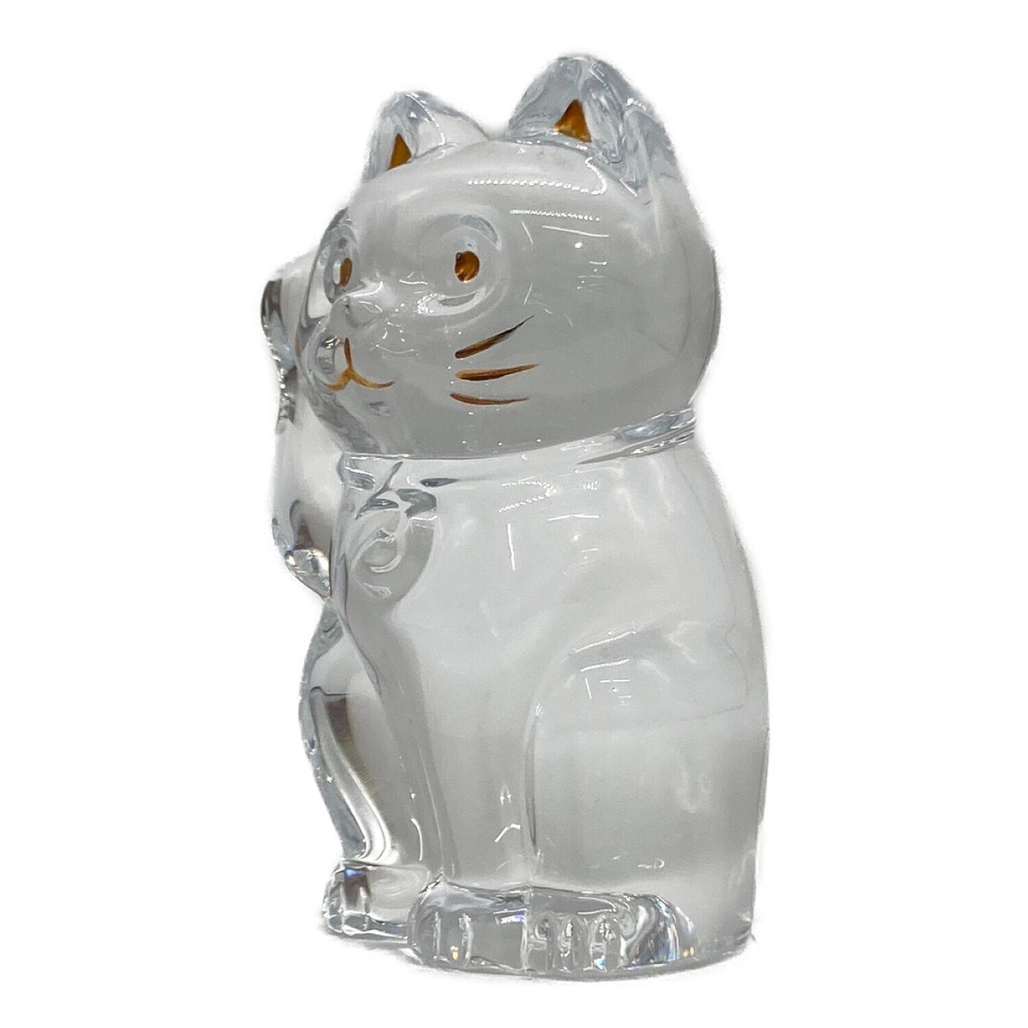 Baccarat(バカラ) 招き猫 クリスタル クリア｜トレファクONLINE