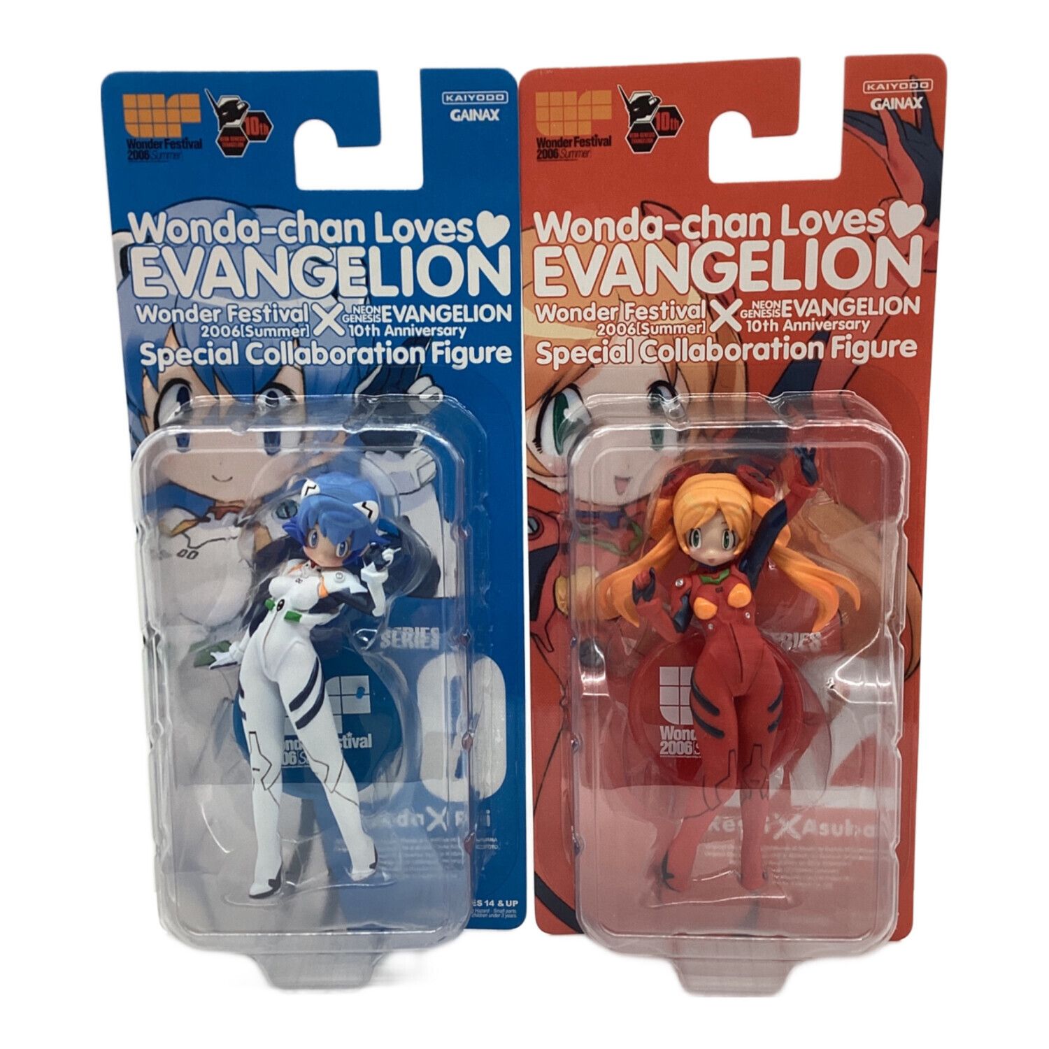 GAINAX フィギュア ワンダちゃんLoves エヴァンゲリオン 綾波コスプレ