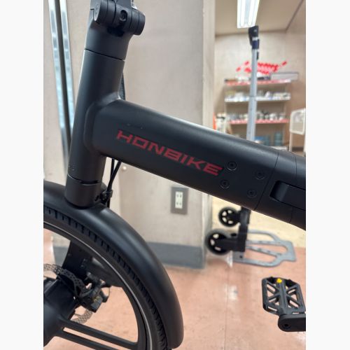 HONBIKE (ホンバイク) 電動アシスト自転車 ブラック 付属品有 - TOG001