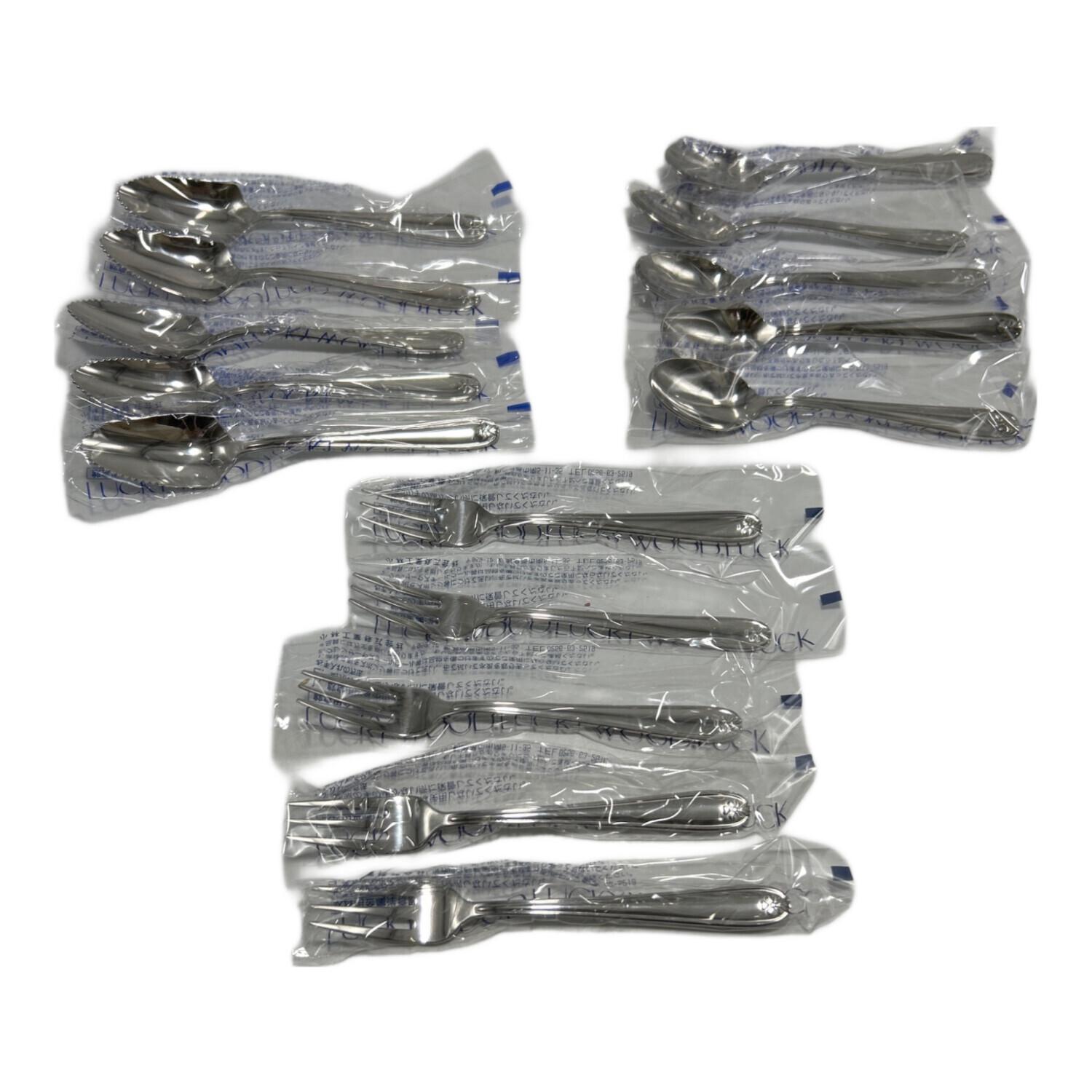 peak ✖︎LUCKYWOOD ステンレスカトラリーセット peak ✖︎LUCKYWOOD