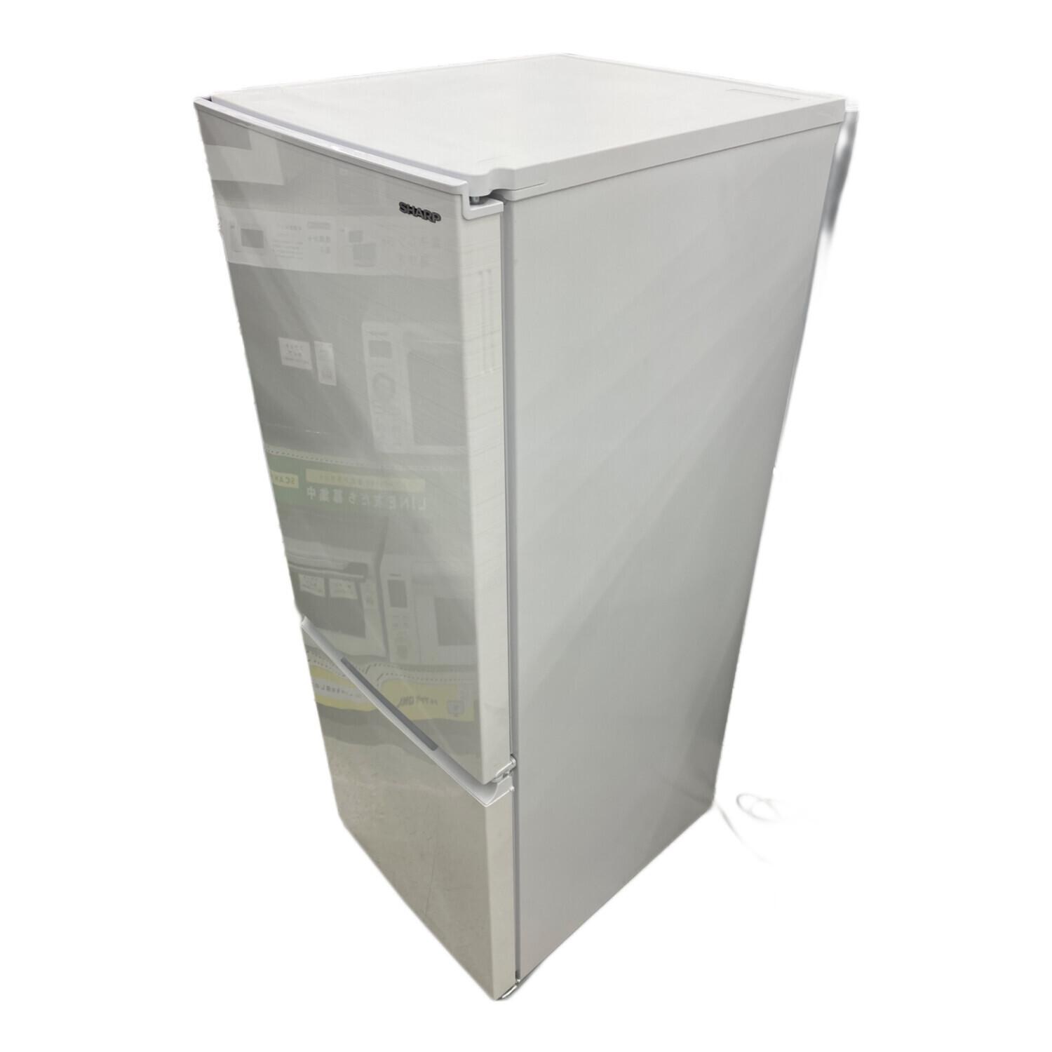 SHARP (シャープ) 2ドア冷蔵庫 ファン式 SJ-D18G-W 2021年製 171L 58L
