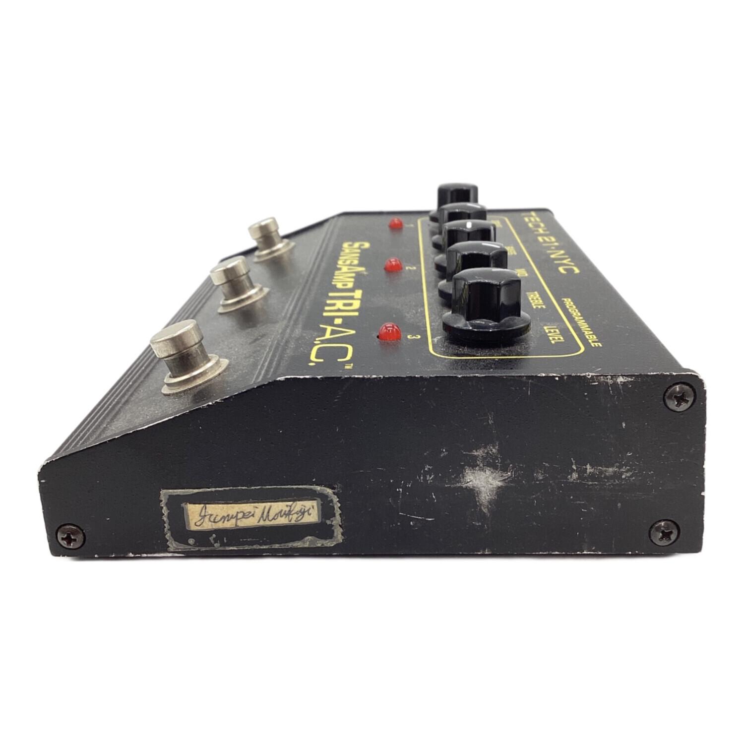 TECH 21 (テック 21) プリアンプ SansAmp TRI-A.C.｜トレファクONLINE