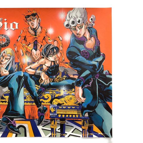 希少店頭用ジョジョの奇妙な冒険黄金の旋風販促ポスター