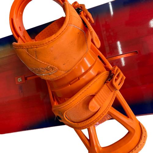 BURTON (バートン) PROCESS FLYING-V スノーボード 155 レッド