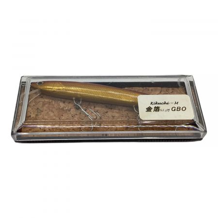 キクチミノー ルアー 金箔SLIM BGO トラウト｜トレファクONLINE
