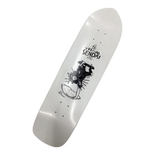 VOLCOM (ボルコム) スケートボードデッキ スケートボード ホワイト