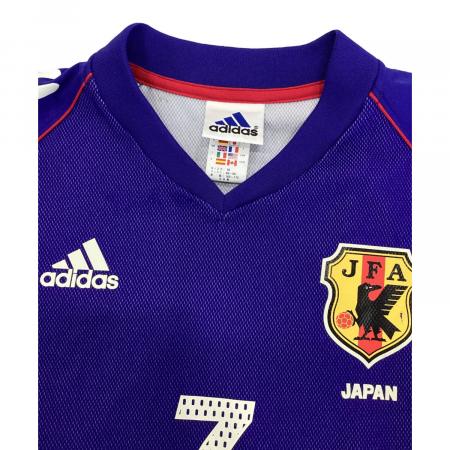 日本代表 サッカーユニフォーム SIZE M ブルー 【7】中田英寿