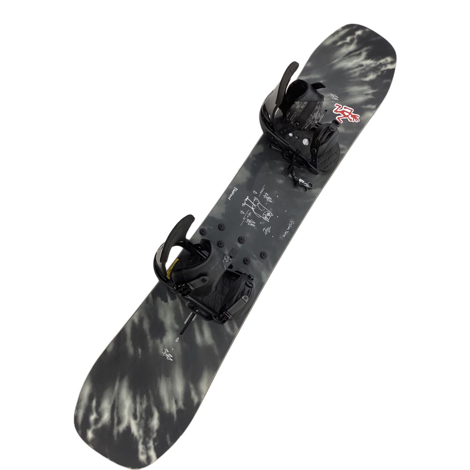 BURTON (バートン) スノーボード 154cm ブラック @ M6 キャンバー