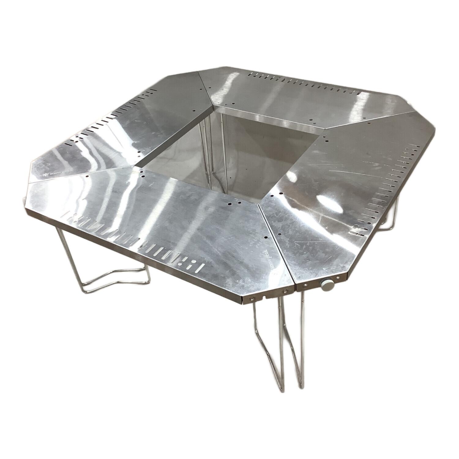 Snow peak (スノーピーク) 囲炉裏テーブル ST-050 シルバー ジカロ