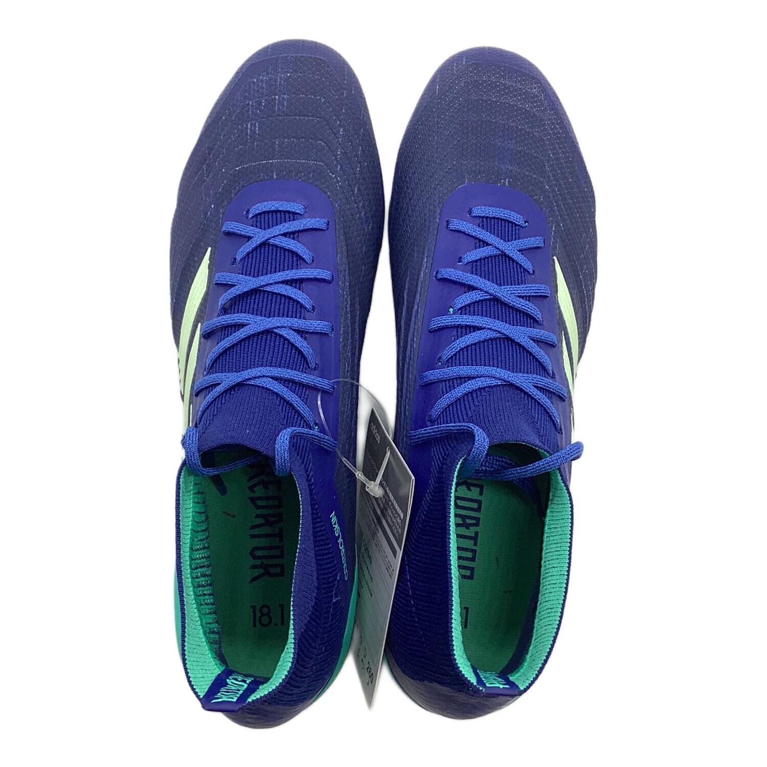 adidas (アディダス) サッカースパイク メンズ SIZE 26cm ネイビー