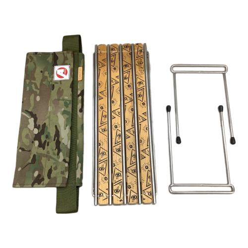 asimocrafts (アシモクラフツ) アウトドアテーブル ウッド天板