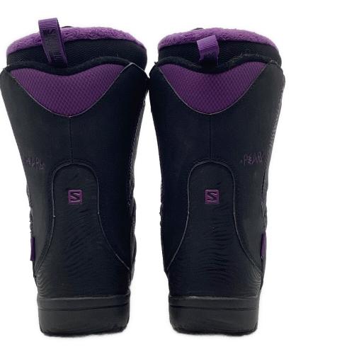Salomon ウィンターブーツ ブラック/パープル SALOMON (サロモン