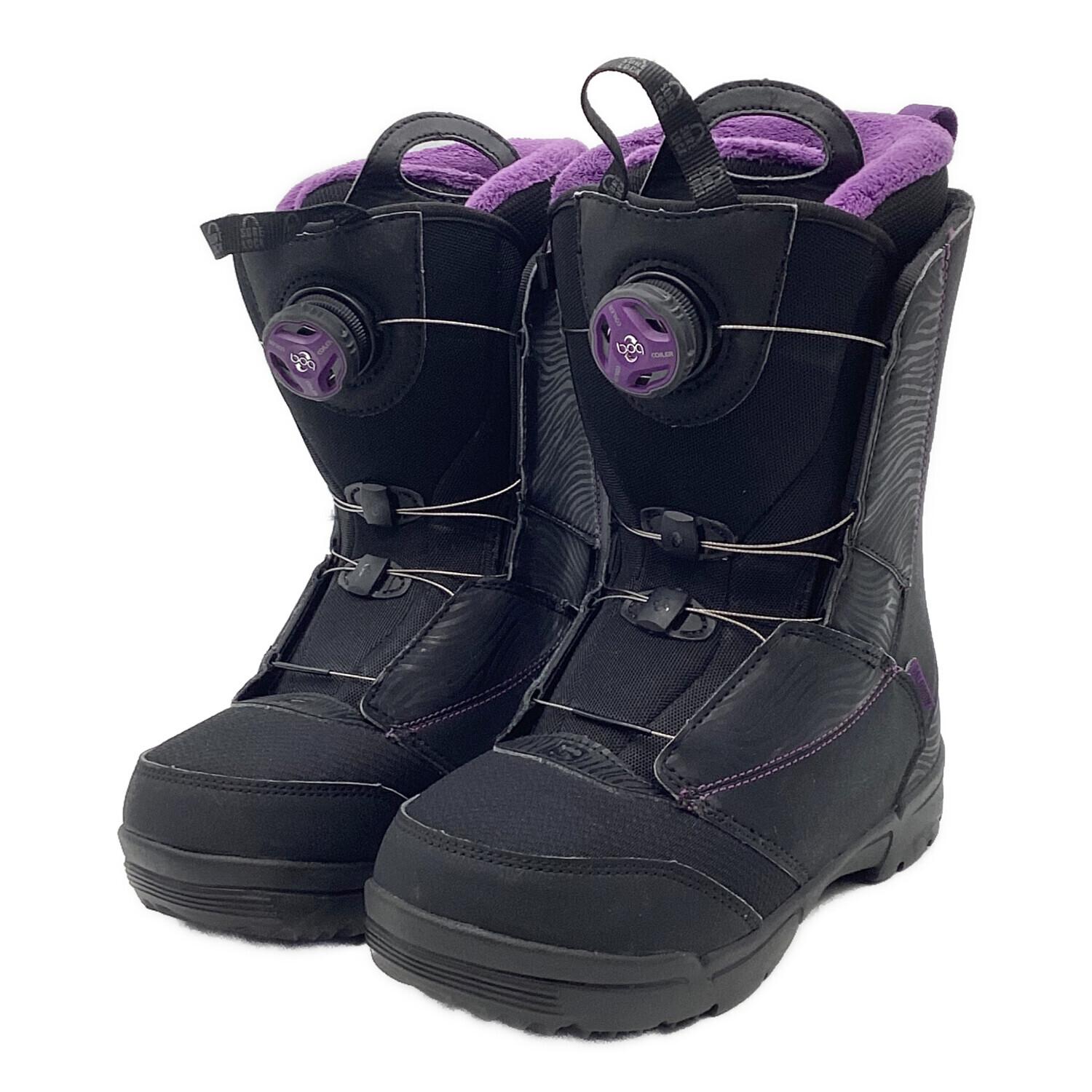 SALOMON (サロモン) スノーボードブーツ SIZE 23cm ブラック×パープル